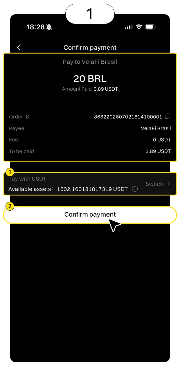 Step 2: Confirm Order and Complete Payment 1