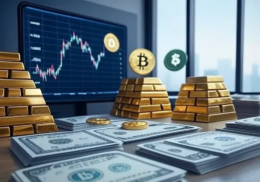 Correlation Between Cryptocurrency and Traditional Markets: Stock, Gold, and Bond