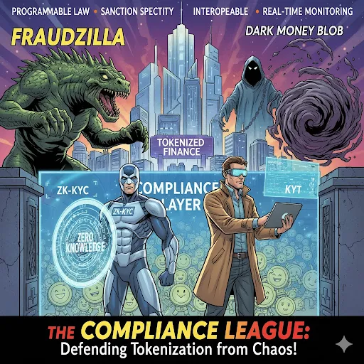 The Compliance Layer: How On-Chain KYC/AML Will Unlock Trillion Dollar Tokenization