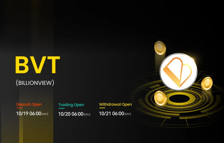 BVT (BILLIONVIEW) Will Be Listed in LBank Innovation Zone