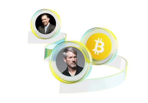 Peter Thiel vs Michael Saylor: Two Billionaires, Two Crypto Treasury Strategies