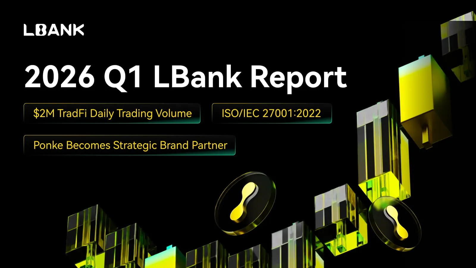LBank 2026 Q1 Report: TradFi Daily Trading Volume Surpasses $2 Billion, Ponke Ignites New Brand Momentum