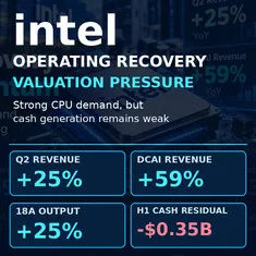 Intel Corporation (INTC) Equity Research Report - CPU Recovery Is Real but Cash Returns Do Not Yet Justify the Valuation